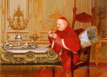  georges - Teatime Klassizismus anti clerical Georges Croegaert der